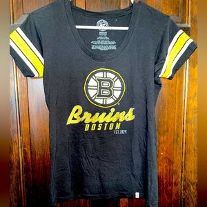 47 Brand Boston Bruins Ladies Scoop Neck T-Shirt